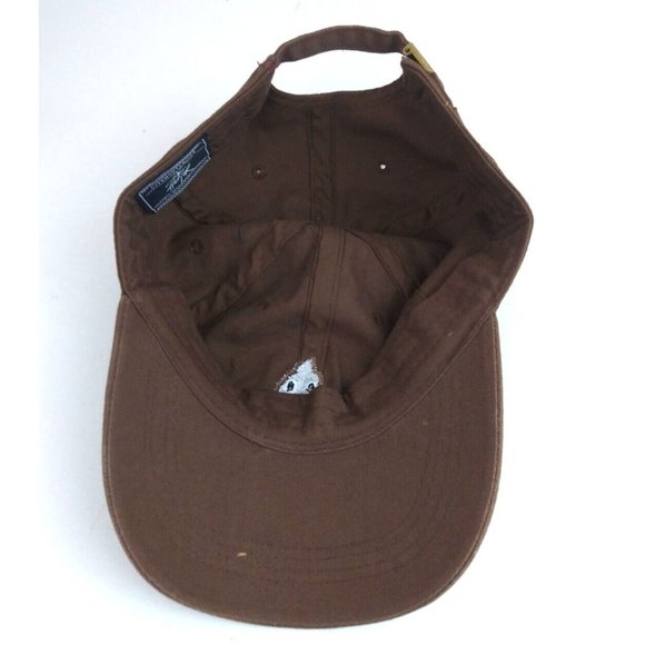 Brown With Embroidered Poop Emoji Adjustable Baseball Cap - Picture 5 of 6